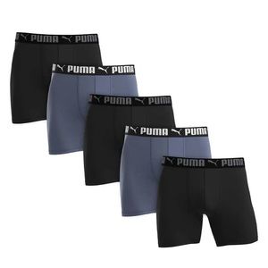 Puma 5 Pack Boxer Brief Performance (Men’s) XL Colors: Black, Grey and Blue
